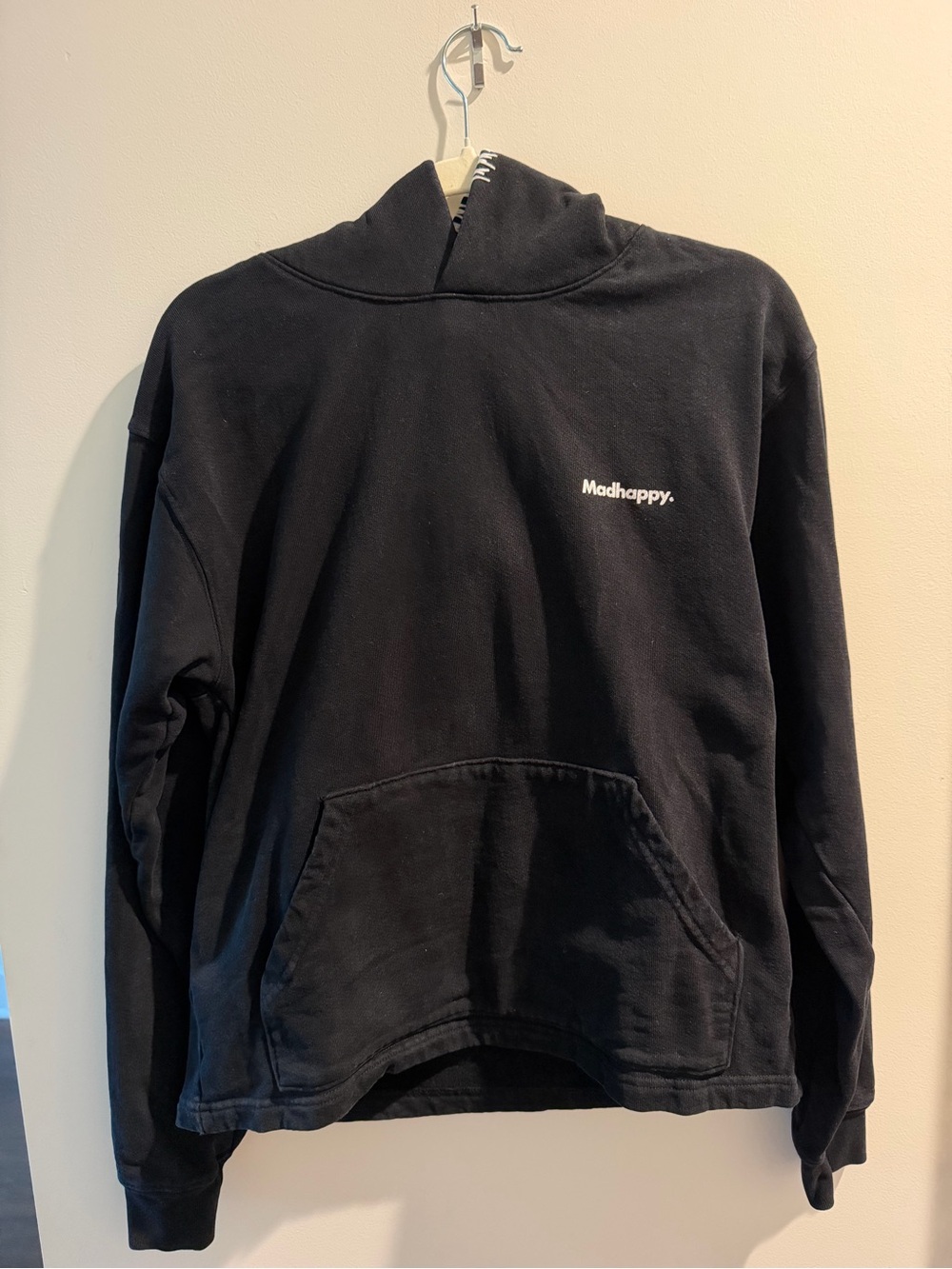 Madhappy Black Crewneck Sweatshirt with Logo